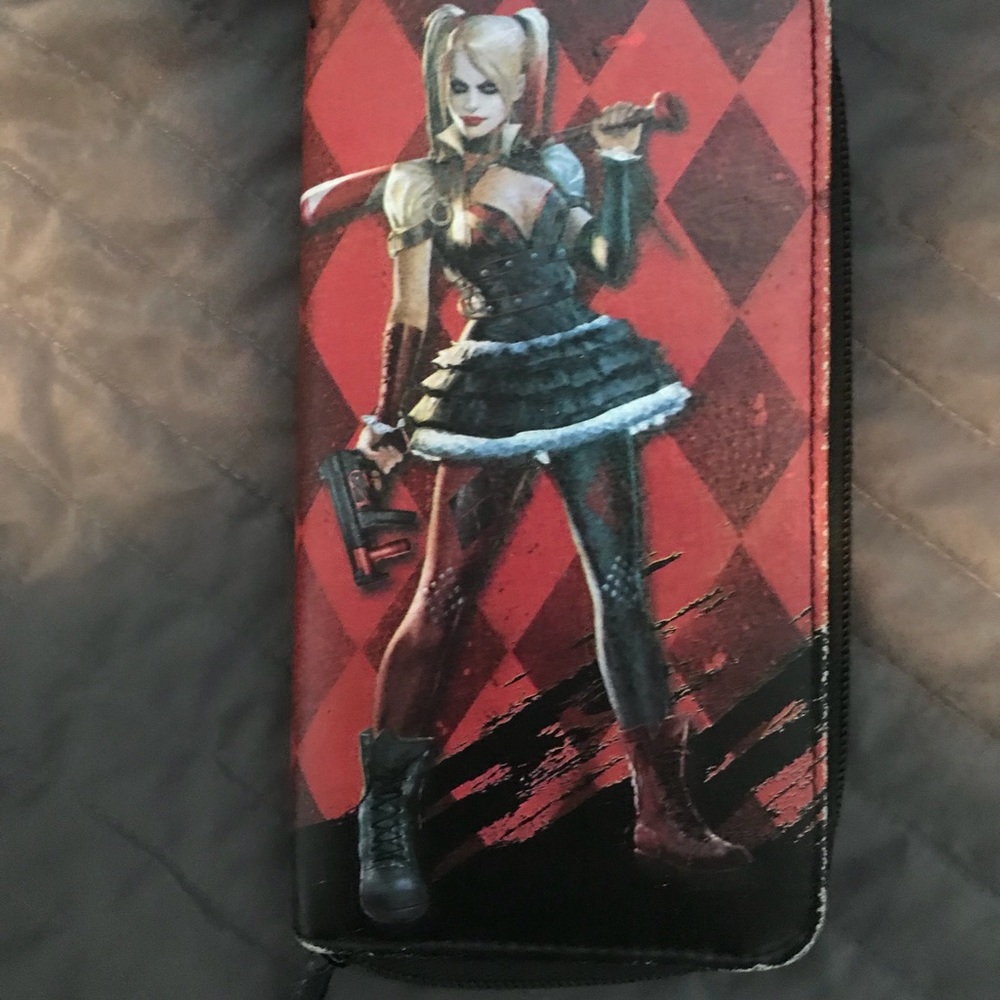 Harley Quinn Zip close wallet